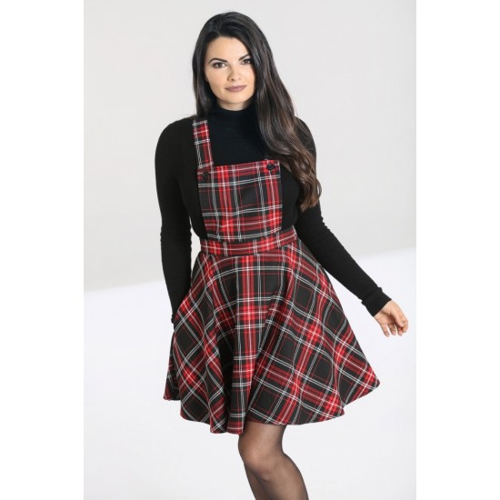 Hell Bunny ● Islay Pinafore Dress Promotions