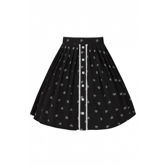 Outlet ● Ribcage Mini Skirt ● Hell Bunny