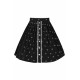 Outlet ● Ribcage Mini Skirt ● Hell Bunny