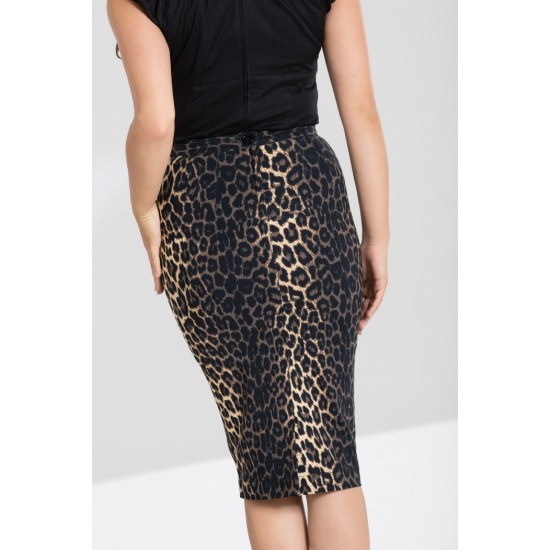 Outlet ● Panthera Pencil Skirt ● Hell Bunny